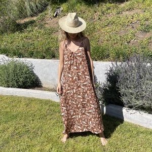 NWT Tysa Long Perfect Dress in Woods